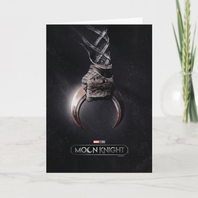 Carte Moon Knight Clasping Crescent Poster Art (Devant)