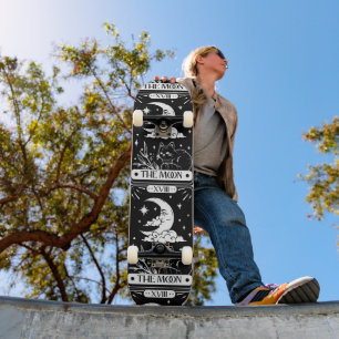 Carte Moon Tarot Skateboard