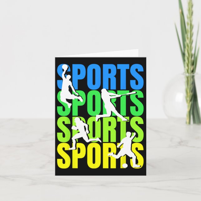 Carte Mordu de plusieurs sports - Basketball Baseball Fo (Devant)
