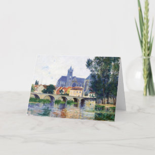 Carte Moret-sur-Loing William Lamb Picknell