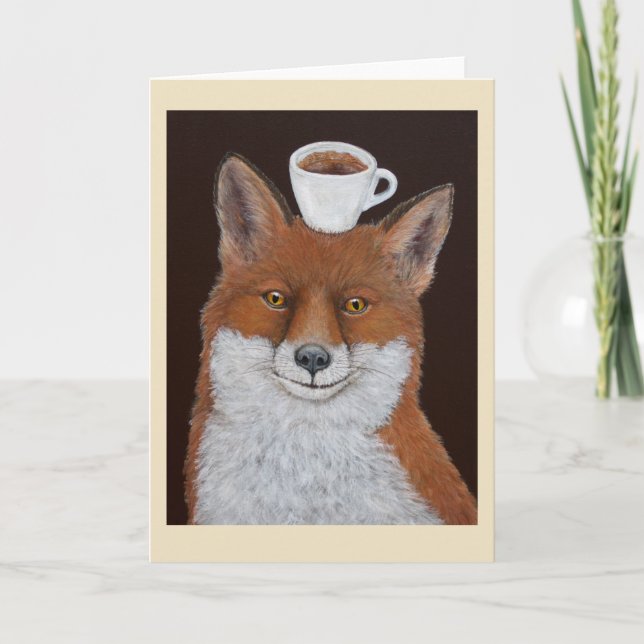 Carte Morning Fox (Devant)