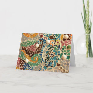 Carte Mosaic Swirls