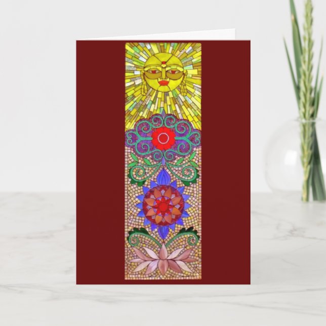 Carte Mosaïque de compassion par Jennifer Kuhns (Devant)