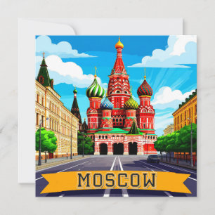 Carte 🧲 Moscou Russie Mémoire de Ville