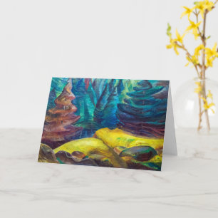 Carte Moss jaune Emily Carr
