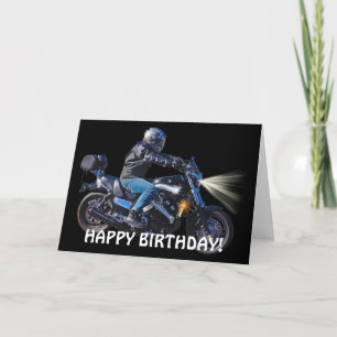 Carte Motbike Night Biker
