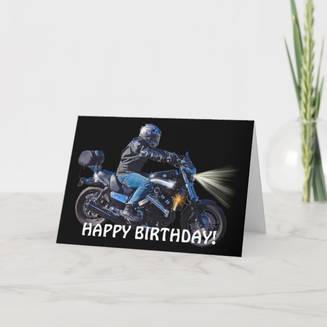 Carte Motbike Night Biker (Devant)