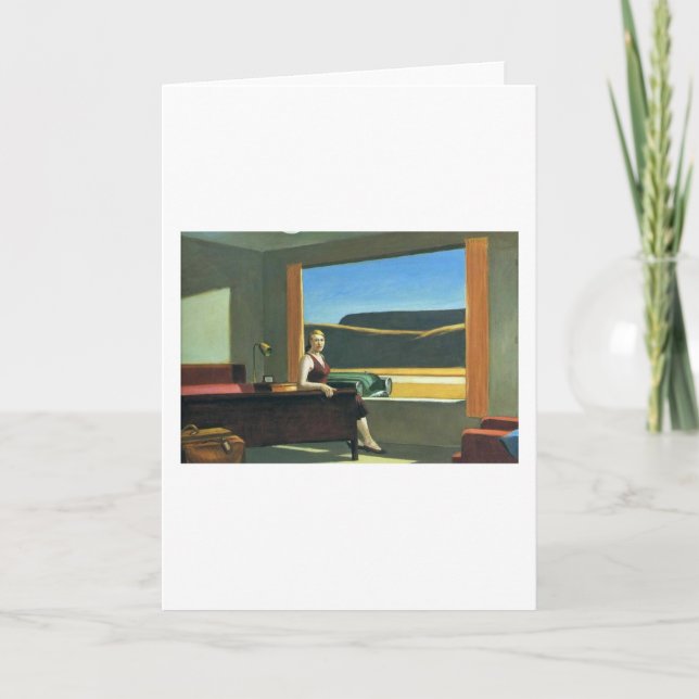 Carte Motel occidental - Edward Hopper (Devant)