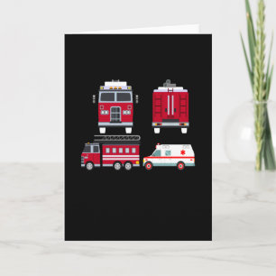 Carte Moteur de feu Enfants Garçons Filles Enfants