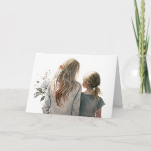 Carte Mother And Daughter for Mother's Day