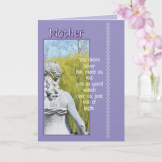 Carte Mother Watched Over Us /HAPPY MOTHER'S DAY