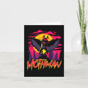 Carte Mothman Movie Fun Cryptid Halloween Myth Monster C