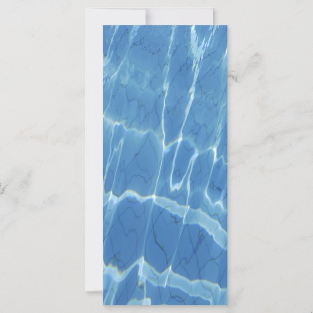 Carte Motif bleu (Devant)