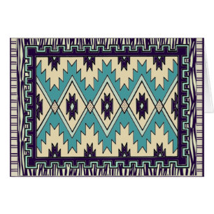 Carte Motif en chef autochtone