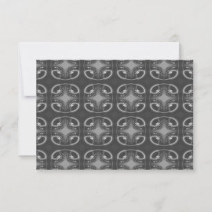 Carte Motif moderne gris.