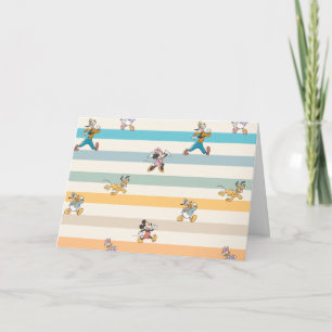 Carte Motif multiréglé classique Mickey & ses amis