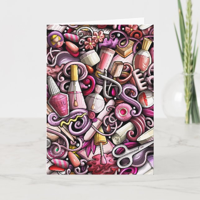 Carte Motif Nail Studio (Devant)