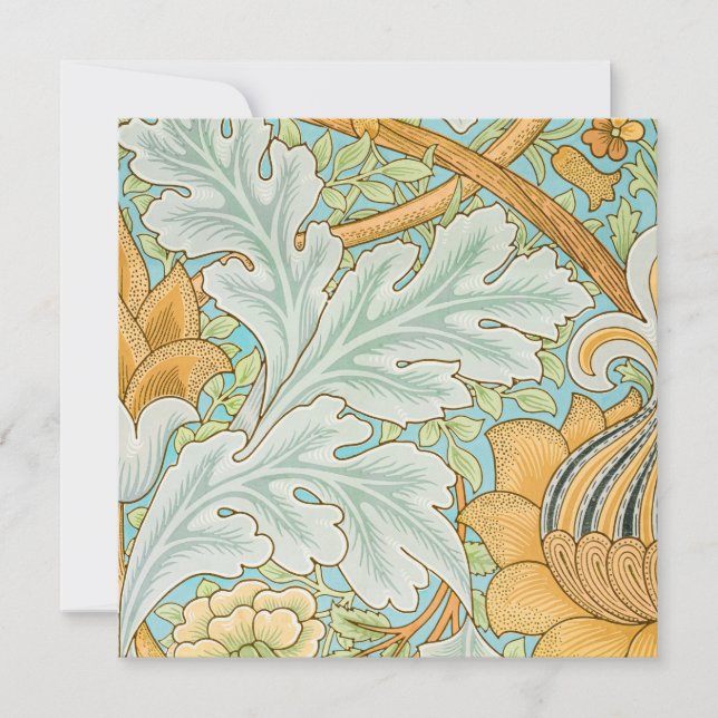 Carte Motif St James (par William Morris) (Devant)
