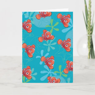 Carte Motif Turquoise Nemo