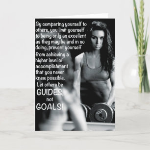 Carte Motivation de l'entraînement des femmes - Guides v