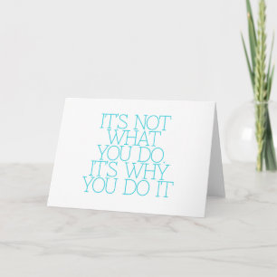 Carte Motivation, inspiration, mots de la sagesse.
