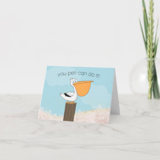 Carte Motivation pélicane