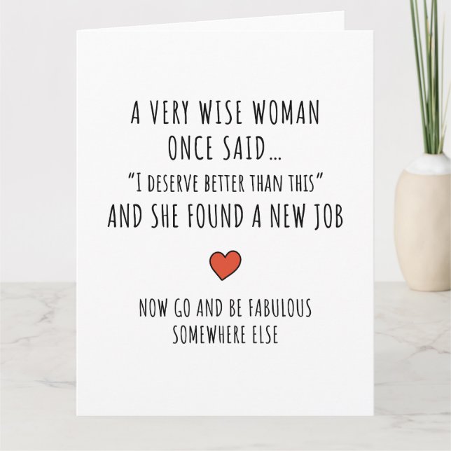 Carte Motivational Career Change (Devant)
