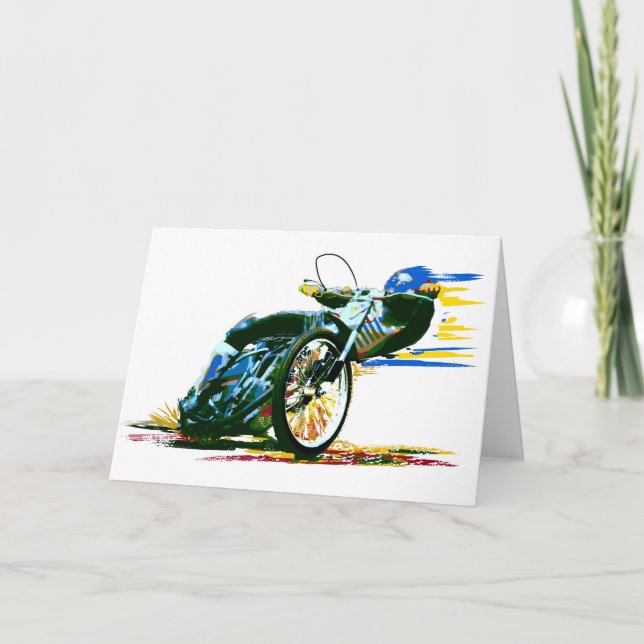 Carte Moto Speedway Rapide (Devant)