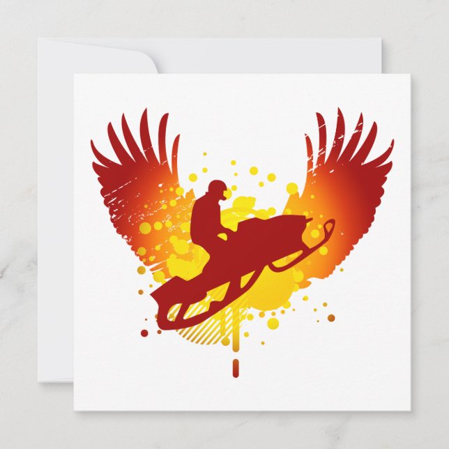 Carte motoneige hi-fi (Devant)