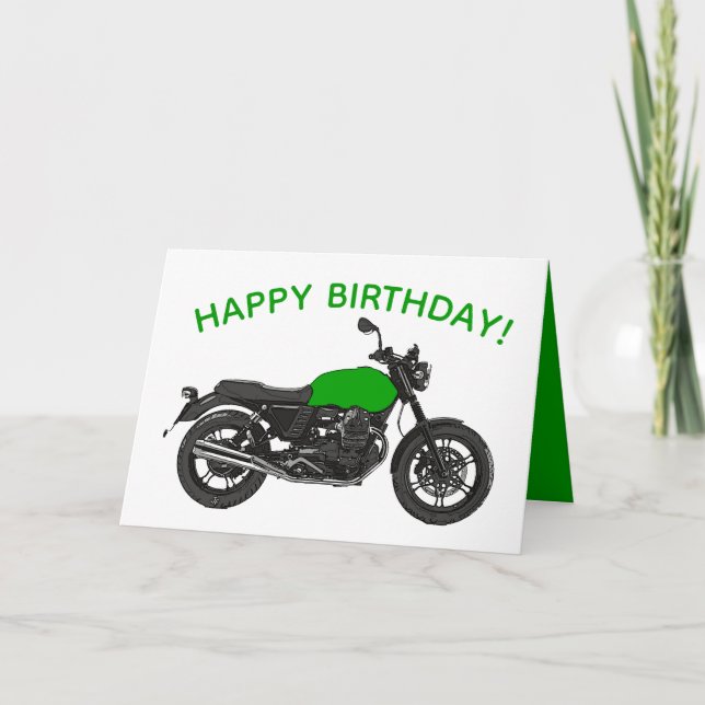 Carte Motorcycle (Devant)