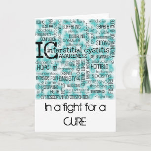 Carte Mots interstitiels de cystite