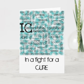 Carte Mots interstitiels de cystite