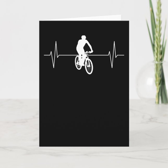 Carte Mountain Bike MTB Mountain Biker (Devant)