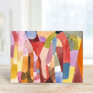 Carte Mouvement des chambres voûtées   Paul Klee