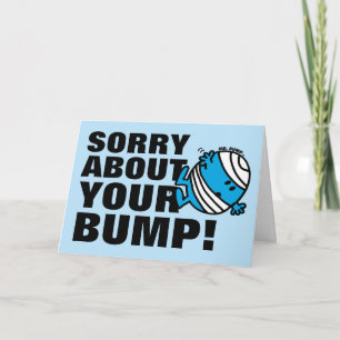 Carte Mr Bump   Get Well Card