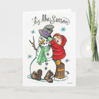 Carte Mr. Snowman