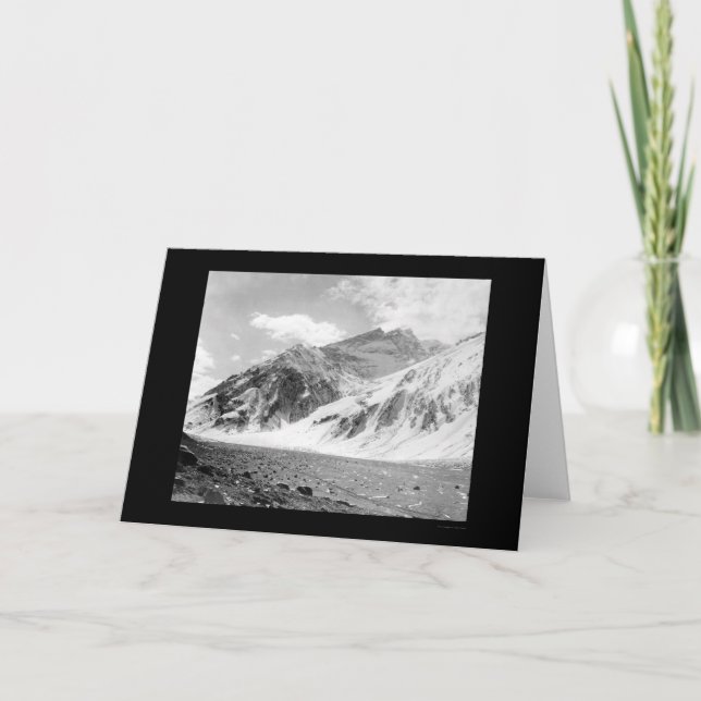 Carte Mt. Aconcagua en Argentine 1902 (Devant)