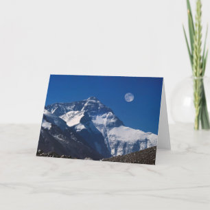 Carte Mt. Everest Tibet, China