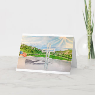 CARTE MT. SOLEDAD, LA JOLLA, CALIFORNIE