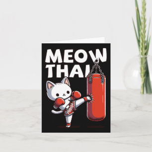 Carte Muay Thai Cat Meow Thai