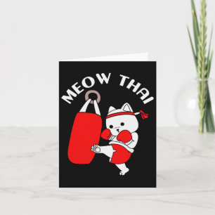 Carte Muay Thai Cat Meow Thai