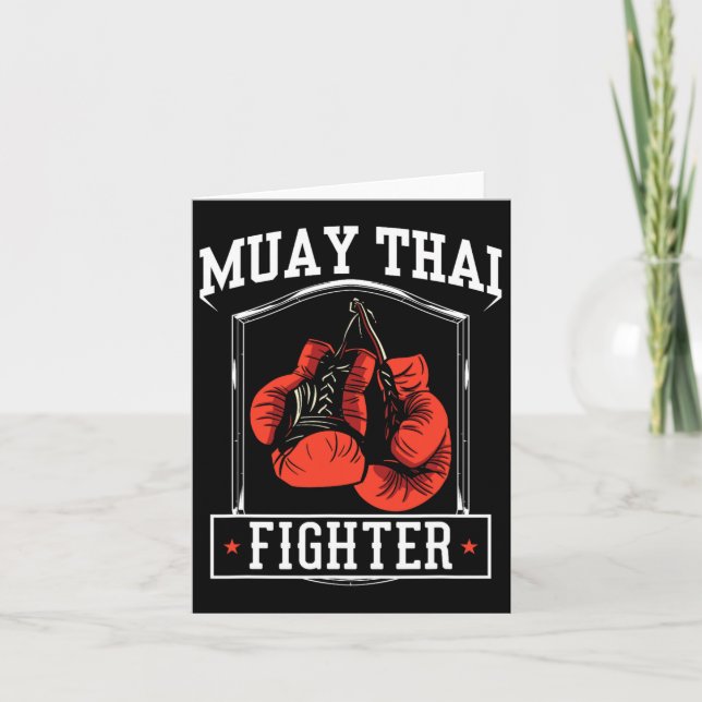 Carte Muay Thai Fighter Hob1 (Devant)