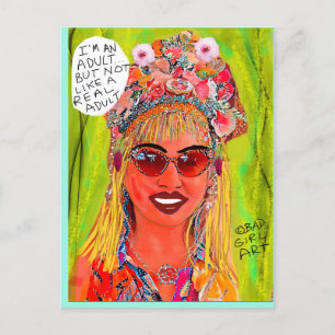 CARTE MULTI-BUT PAR BAD GIRL ART