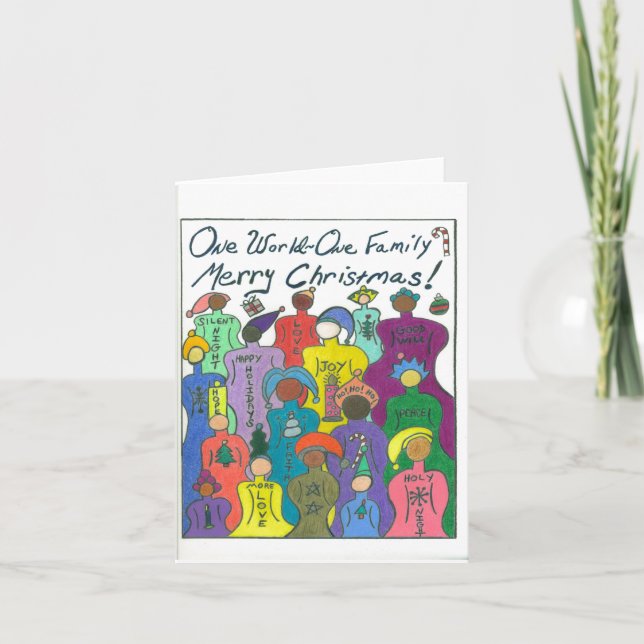 Carte Multiculturel (Devant)