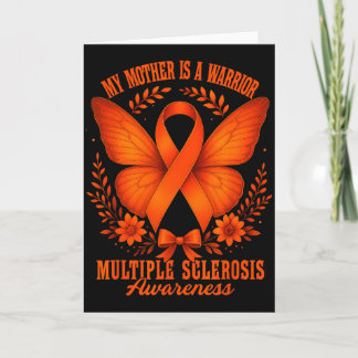 Carte Multiple Sclerosis Awareness Ms Warrior My Mother 