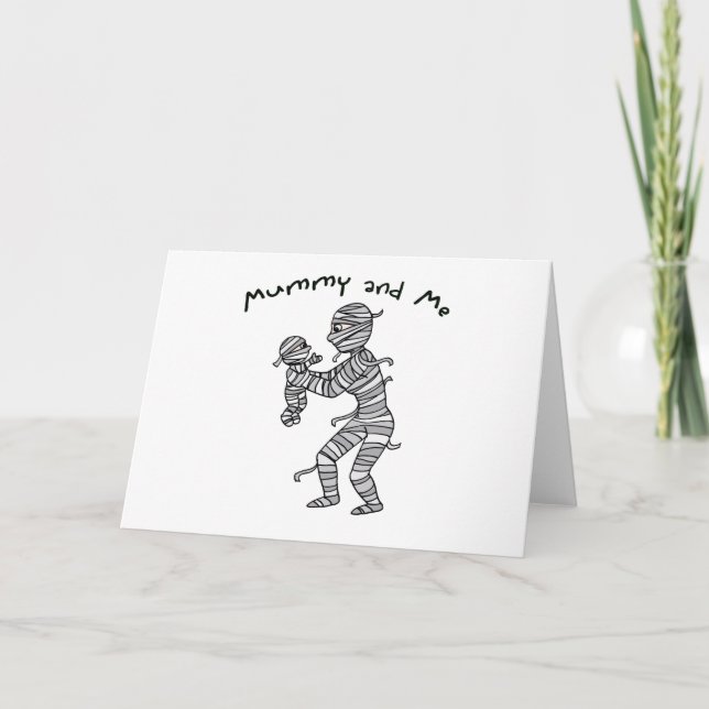 Carte Mummy and Me Greeting Cards (Devant)