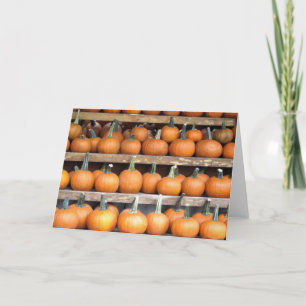 Carte Mur Citrouille d'Halloween