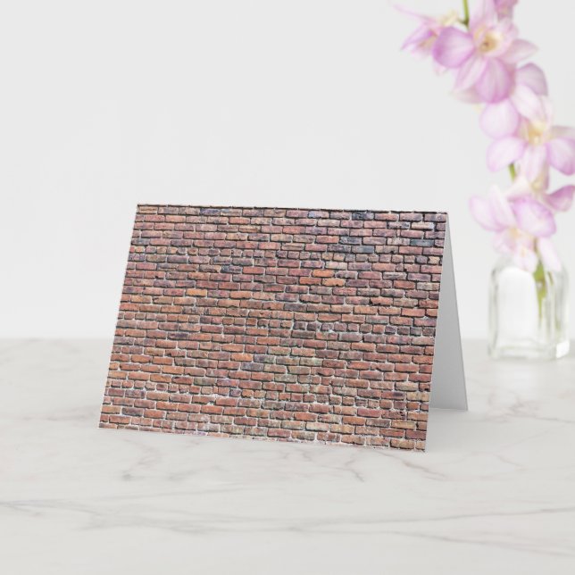 Carte Mur en briques (Orchidée)