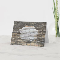 Mur en briques à motif