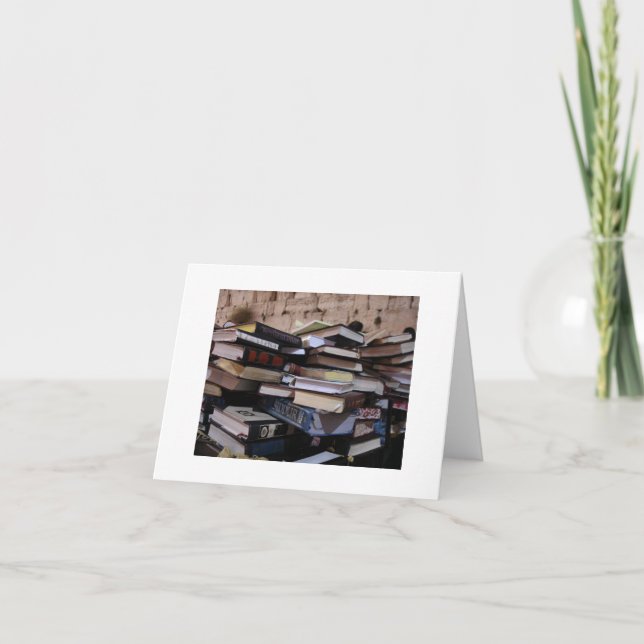 Carte Mur pleurant (Devant)